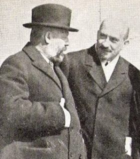 Ussishkin_Weizmann_in_1921