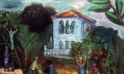 Orange Picking in Neve Zedek’ by Nachum Gutman